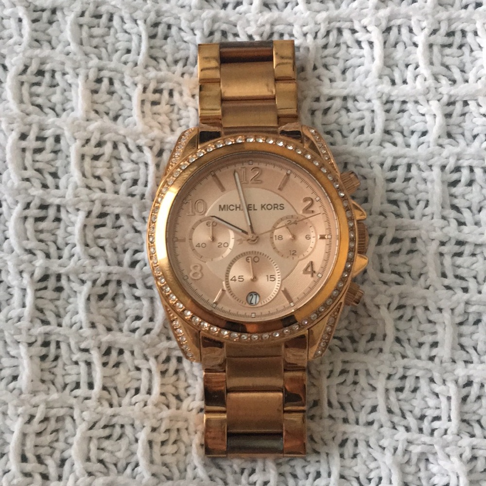 Rose gold Michael Kors Watch